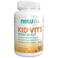 NOW® Foods NOW Kid Vits, Berry robbanás, Multivitamin gyerekeknek, 120 rágógomb