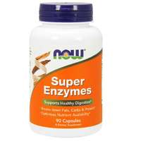 NOW® Foods NOW Super Enzymes, komplex emésztőenzimek, 90 kapszula