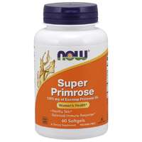 NOW® Foods NOW Super Primrose 1300 mg, ligetszépe, 60 softgel kapszula
