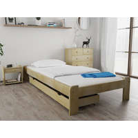  ADA ágy 120 x 200 cm, fenyőfa Ágyrács: Ágyrács nélkül, Matrac: Matrac nélkül