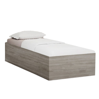  BELLA ágy 90x200 cm, szarvasgomba tölgy Ágyrács: Ágyrács nélkül, Matrac: Matrac nélkül