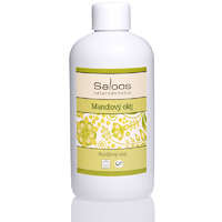  SALOOS mandula olaj - tiszta növényi bio masszázsolaj és testolaj Kiszerelés: 250 ml
