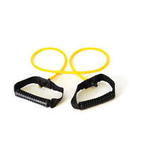  SISSEL® Fit-Tube erősítő gumikötél szilikon fogantyúval Szín: sárga (könnyű ellenállás)