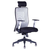  OfficePro Calypso XL ergonomikus irodai szék Szín: szürke, Fejtámla: fejtámlával együtt