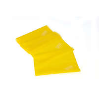  SISSEL® Fitband erősítő fitness gumiszalag edzéshez Szín: sárga, Méret: 15 cm x 2,5 m