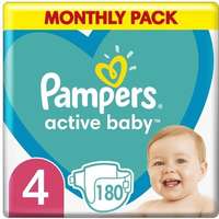  Pampers Active Baby 4 9-14 kg 180 db