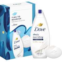 Unilever Dove Original tusfürdő mélyen tápláló 250 ml + szappan Eredeti 90 g-os ajándék készlet patron