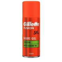  Gillette Fusion Shave Sensitive mandulaolajos gél 75 ml