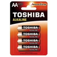 TOSHIBA AA elem TOSHIBA Alkaline 4db 1,5V alkáli LR6