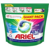  Ariel All-In-1 POD színes mosodai kapszula, 72 PD