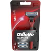  Gillette Mach3 Start Red + 3 db fej