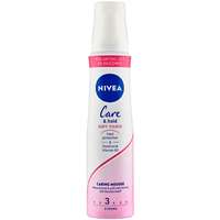 Beiersdorf Nivea Care & Hold Soft Touch Caring Mousse keményítő közepes fixálású 150 ml