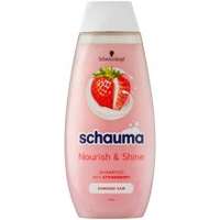 Schwarzkopf &amp; Henkel, Germany Schauma Nourish & Shine Eper-mandulatejes sampon sérült hajra 400 ml