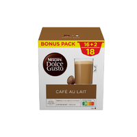 Nespresso Nescafé Dolce Gusto Café Au Lait kávékapszula 16 db