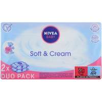  Nivea Baby Soft & Cream Wipes 2 x 63 db