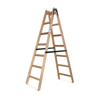 Fistar PROFI fa festőlétra FISTAR, 7x2 lépcsőfok, munkamagasság 3,6 m