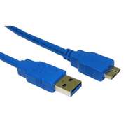 Ismeretlen gyártó ET-DQ11Y1WEGWW USB micro USB 3.0 kábel -adatkábel, töltőkábel, microUSB. (1,8m, kék színű USB3.0 cable)