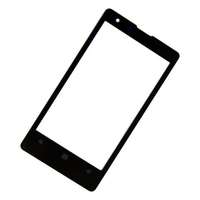  tel-szalk-02403 Üveg előlap - kijelző részegység nem-touch Nokia Lumia 1020 fekete