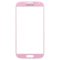  tel-szalk-02554 Üveg előlap - kijelző részegység nem-touch Samsung Galaxy S4 I9500/I9505 rózsaszín utángyártott