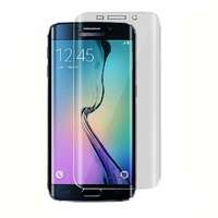  Temp-glass448 Samsung Galaxy S6 Edge Plus G928 teljes lefedettséget biztosító Karcálló, ütésálló kijelzővédő üvegfólia átlátszó kerettel, tempered glass, törlőkendővel
