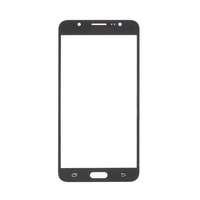  tel-szalk-02512 Samsung Galaxy J7 (2016) J710 üveg előlap - kijelző részegység nem-touch fekete szervizalkatrész