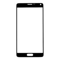  tel-szalk-02532 Samsung Galaxy Note 4 N910 üveg előlap - kijelző részegység fekete szervizalkatrész