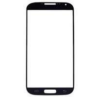  tel-szalk-02552 Üveg előlap - kijelző részegység nem-touch Samsung Galaxy S4 I9500/I9505 fekete utángyártott