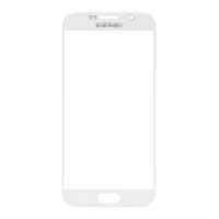  tel-szalk-02579 Üveg előlap - kijelző részegység nem-touch Samsung Galaxy S6 fehér