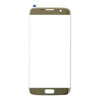 Samsung tel-szalk-02585 Gyári Samsung Galaxy S7 Edge arany Üveg előlap - kijelző részegység nem-touch szervizalkatrész