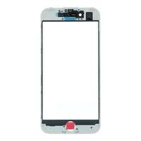  tel-szalk-02652 Üveg előlap, kerettel - LCD kijelző részegység nem-touch iPhone 7 fehér OEM(Cold Press)