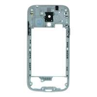  tel-szalk-02814 Samsung Galaxy S4 mini I9195 fehér középső keret