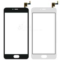  tel-szalk-03394 Meizu M5 fekete Érintőpanel -kijelző nélkül -digitizer