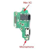  tel-szalk-004078 Huawei Nova 3e / P20 Lite töltőcsatlakozó port IC nélküli, fejhallgató jack aljzat, flexibilis kábel (töltő csatlakozó port)