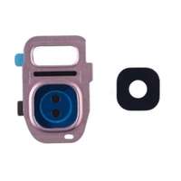  tel-szalk-005996 Samsung Galaxy S7 rózsaszín színű kamera lencse kerettel
