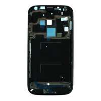  tel-szalk-008927 Samsung Galaxy S4 i9505 fekete előlap lcd keret, burkolati elem