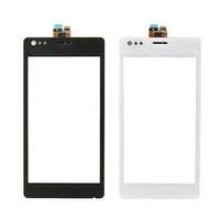  tel-szalk-008998 Sony Xperia M C1905 fehér Érintőpanel -kijelző nélkül -digitizer