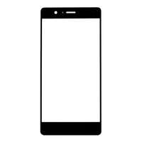  tel-szalk-016811 Huawei P9 Lite üveg előlap - kijelző részegység nem-touch fekete szervizalkatrész (Oleafobic Layer, olajtaszító réteg nélkül)