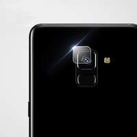  Temp-glass065195 Samsung Galaxy A8 (2018) matt fekete hátsó kamera védő fólia tempered Glass (edzett üveg)