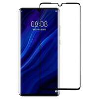  Temp-glass065349 Huawei P30 Pro 3D-teljes (körbe ragasztó) lefedettséget biztosító Karcálló, ütésálló kijelzővédő üvegfólia, 9H tempered glass, törlőkendővel