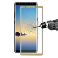  Temp-glass631059 Samsung Galaxy Note 8 arany 3D-teljes lefedettséget biztosító Karcálló, ütésálló kijelzővédő üvegfólia, 9H tempered glass, törlőkendővel