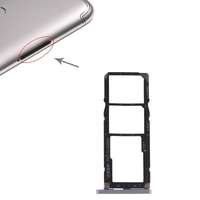  tel-szalk-017313 Xiaomi Redmi S2 matt fekete SIM & SD kártya tálca