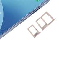  tel-szalk-017750 Samsung Galaxy J3 (2017) / J5 (2017) / J7 (2017) arany SIM & SD kártya tálca (2 sim kártyás verziók)