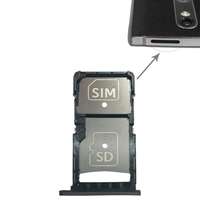  tel-szalk-017988 Motorola Droid Turbo 2 XT1585 matt fekete SIM & SD kártya tálca