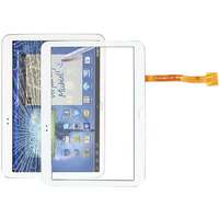  tel-szalk-023367 Samsung Galaxy Tab 3 10.1 P5200 / P5210 fehér Érintőpanel -kijelző nélkül -digitizer