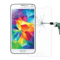  Temp-glass632037 Samsung Galaxy S5 G900 Karcálló, ütésálló kijelzővédő üvegfólia, 9H tempered glass, törlőkendővel