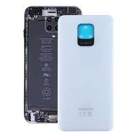  55050000551Q Gyári Xiaomi Redmi Note 9S / 9 Pro Max fehér akkufedél hátlap, burkolati elem