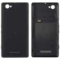  tel-szalk-152108 Akkufedél hátlap - burkolati elem Sony Xperia M C1905, fekete