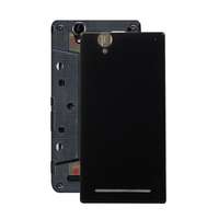  tel-szalk-152308 Akkufedél hátlap - burkolati elem Sony Xperia T2, fekete