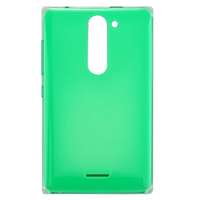  tel-szalk-152438 Akkufedél hátlap - burkolati elem Nokia Asha 502, zöld