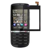 tel-szalk-154429 Nokia Asha 300 fekete Érintőpanel -kijelző nélkül -digitizer